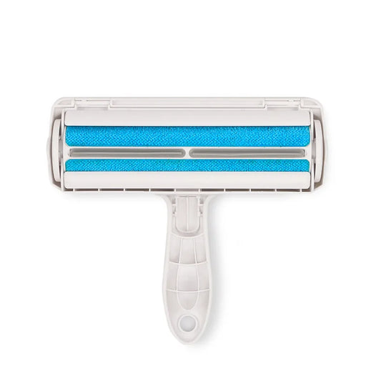 Pet Hair Remover Roller with Self-Cleaning Base - Efficient Tool for Dog and Cat Fur Removal from Furniture