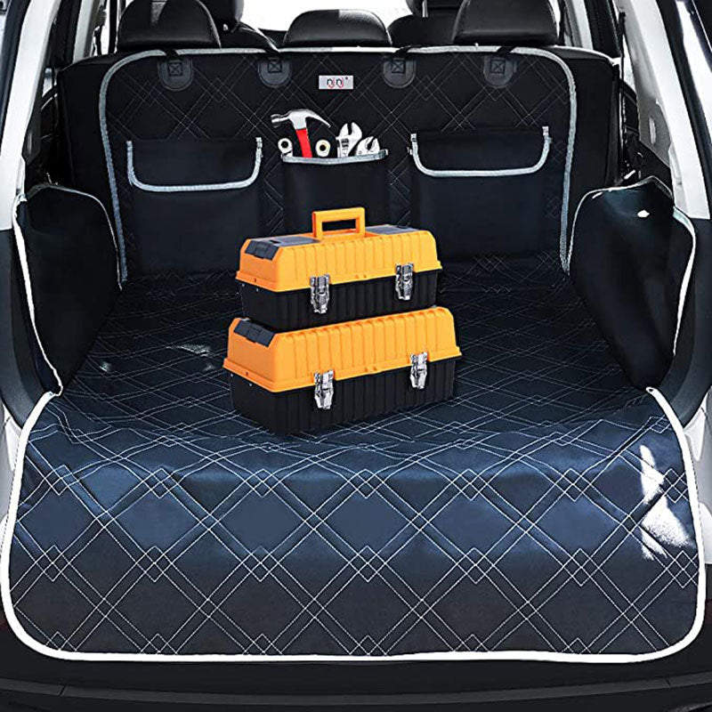 Premium Car Trunk Pet Mat for Dog Travel and Seat Protection