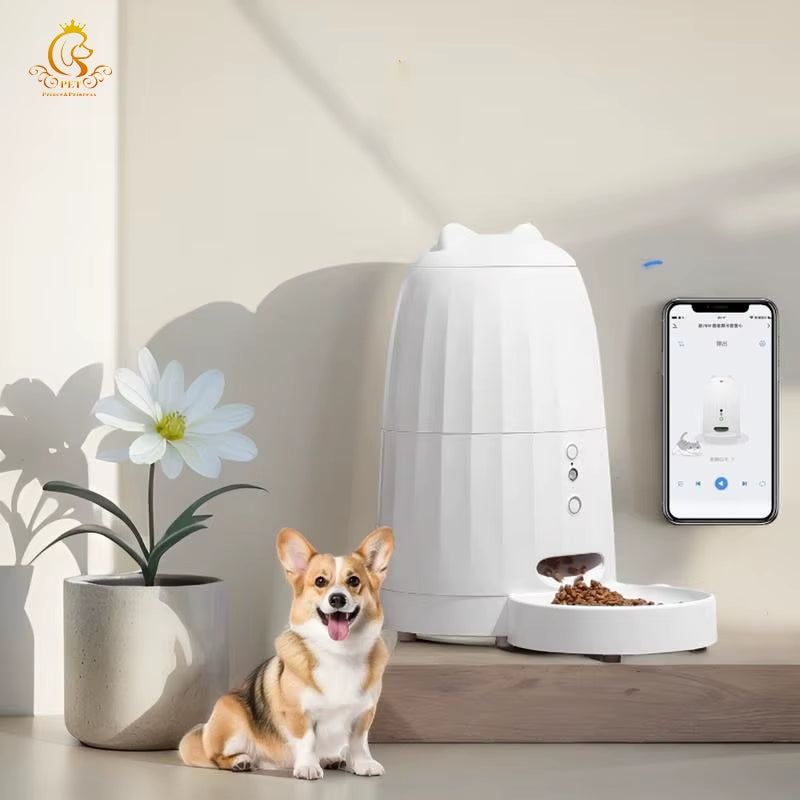 EUR PET Best Selling Remote Control Portable Large Capacity Multi-Function Smart Pet Automatic Feeder