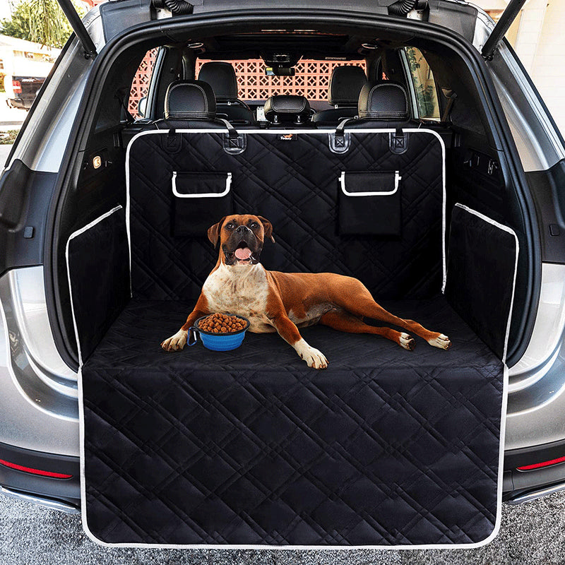 Premium Car Trunk Pet Mat for Dog Travel and Seat Protection