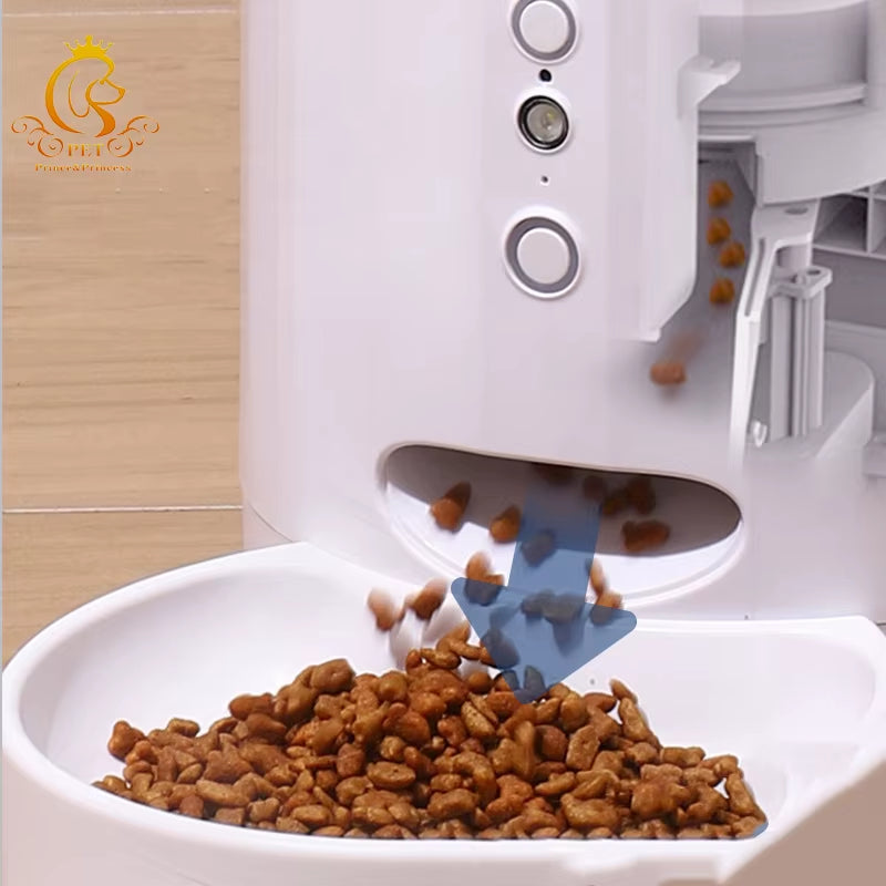 EUR PET Best Selling Remote Control Portable Large Capacity Multi-Function Smart Pet Automatic Feeder
