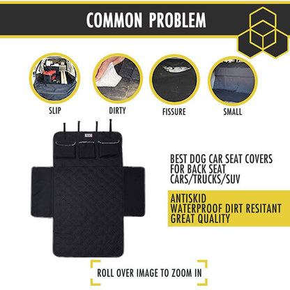Premium Car Trunk Pet Mat for Dog Travel and Seat Protection