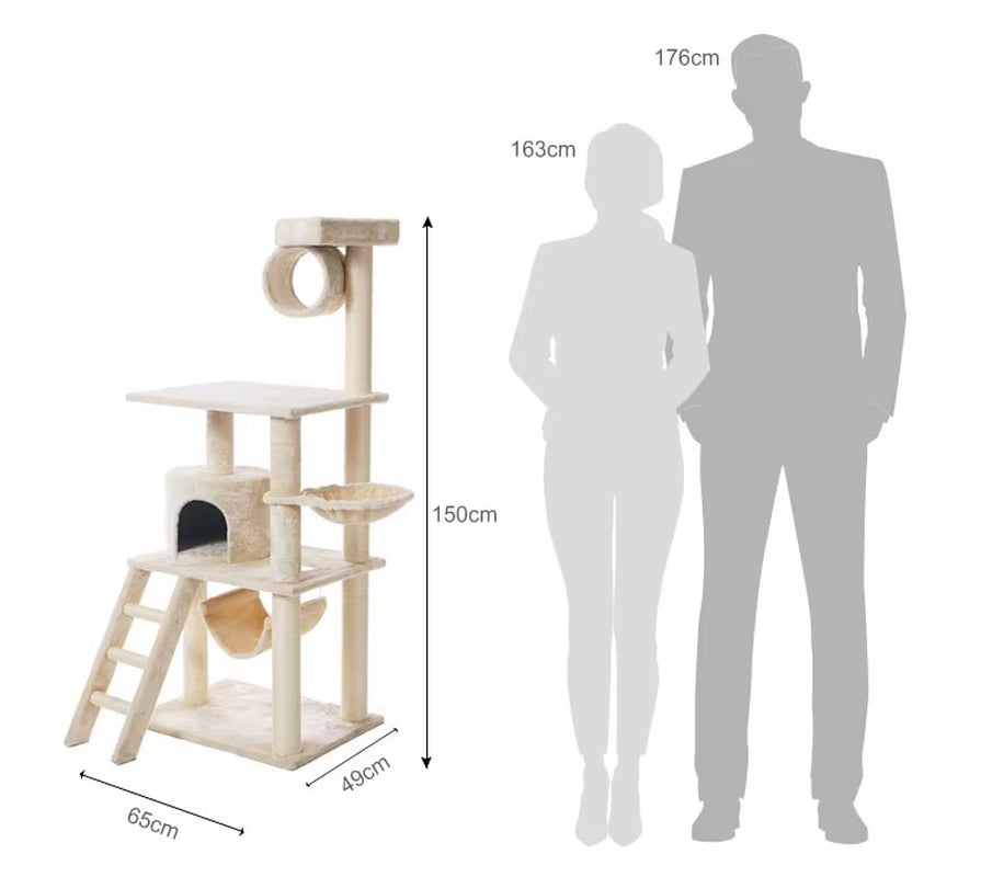 Alibaba Best Sellers Wooden OEM Manufacturer Wholesale Customized Pet Cat Furniture Bucket House Cat Tree