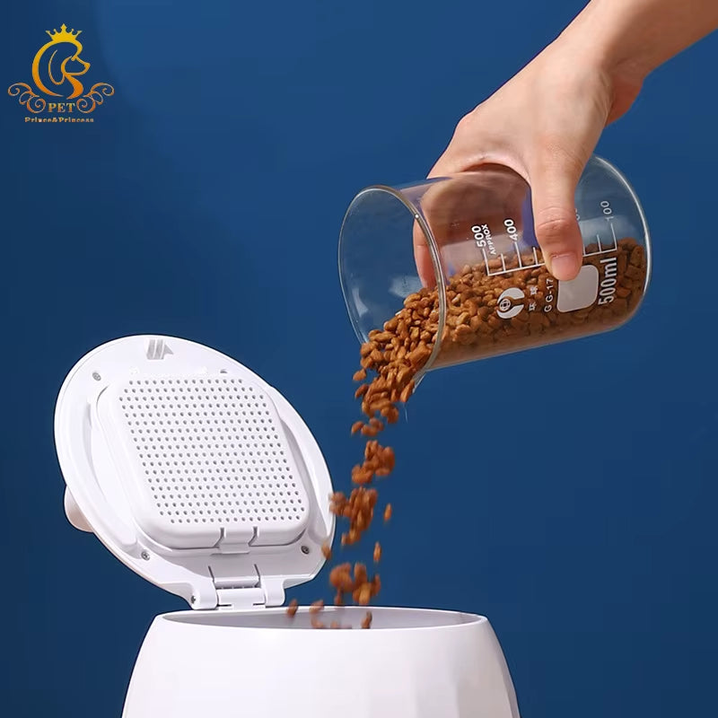 EUR PET Best Selling Remote Control Portable Large Capacity Multi-Function Smart Pet Automatic Feeder